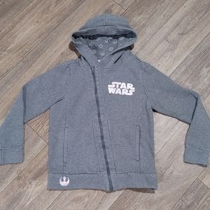 COPY - Disney Zip Hoodie Star Wars Logo Gray